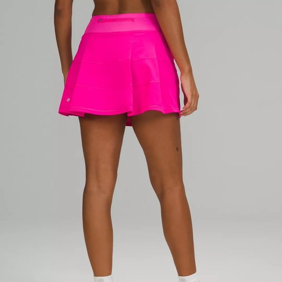 NWT Lululemon Pace Rival Skirt Tall * Pow Pink - Picture 8 of 9